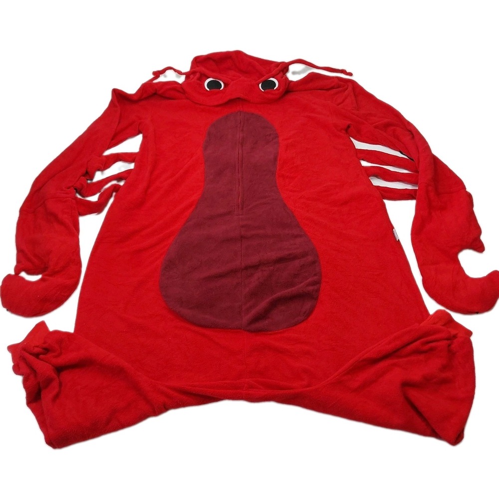 Lobster Hooded Comfy-Wear Moving Claws Halloween Costume Adult XL